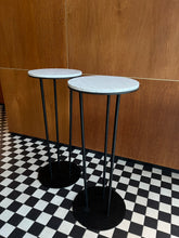 Załaduj obraz do przeglądarki galerii, Stolik barowy z marmurowym blatem