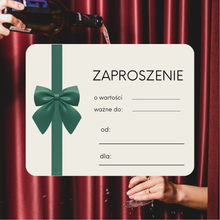 Załaduj obraz do przeglądarki galerii, Zaproszenie