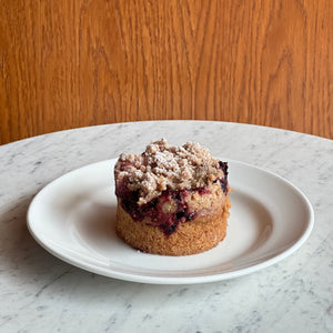Crumble cake czyli ucierane ciasto z kruszonką