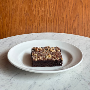 Brownie mocno czekoladowe z orzechami
