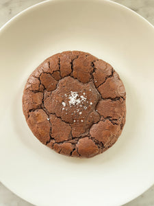 Chocolate cookie z solą morską